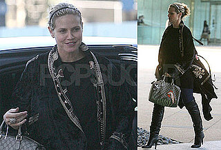 Photos of Heidi Klum Out After Giving Birth to Daughter Lou