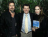 Photos of Angelina Jolie, Brad Pitt, And Marisa Tomei Celebrating Nicholas Kristof's New Book, Half the Sky,