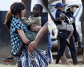 Photos of Madonna and Lourdes in Malawi 2009-10-28 02:00:00