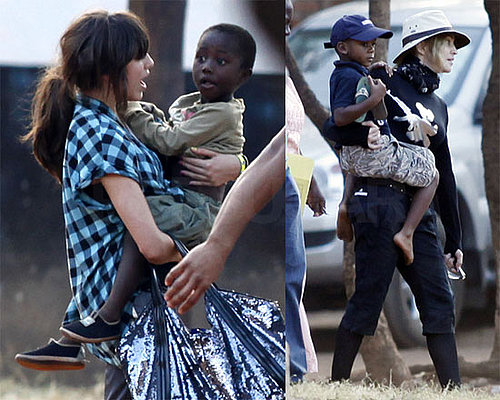 Photos of Madonna and Lourdes in Malawi 2009-10-28 02:00:00