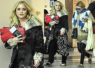 Photos of Ashley And Mary-Kate Olsen Together at LAX