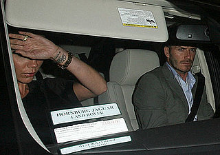 Photos of David and Victoria Beckham Leaving Dinner in LA