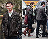 Photos of Shia LaBeouf, Michael Douglas, and Carey Mulligan on the Set of Wall Street 2 2009-11-11 08:47:12