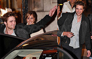 Photos of Robert Pattison Leaving His Hotel in Paris