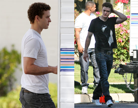 Photos of Justin Timberlake on the Set of The Social Network 2009-11-11 09:28:21 Photos of Justin Timberlake on the Set of The Social Network 2009-11-11 09:28:21