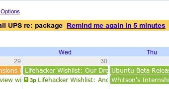 Daily Tech: Google Calendar Gets Hiding and Snooze Features 