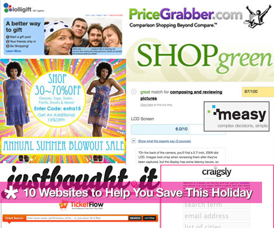 10 Websites to Help You Save Money This Holiday Shopping Season