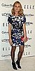 Diane Kruger Wears Blue and White Balenciaga Dress and Polka Dot Tights