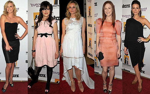 Photos of Celebrities Like Charlize Theron and Diane Kruger at the 2009 Hollywood Award Gala