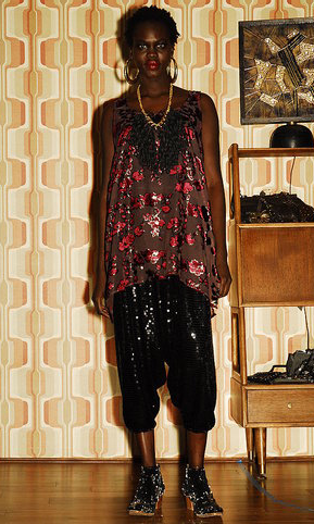 Look of the Day: All Things Shiny 