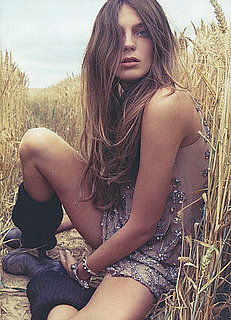 Photo of Daria Werbowy in Vogue Nippon November 2009 Issue