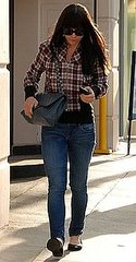 Christina Ricci in Plaid Jacket and Sunglasses in Los Angeles, California Christina Ricci in Plaid Jacket and Sunglasses in Los Angeles, California