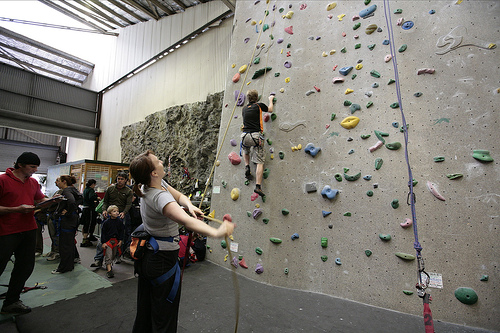 Rock Climbing Makes a Great Date