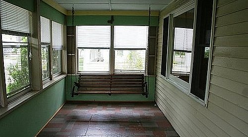 Before and After: Updating a Sun Porch