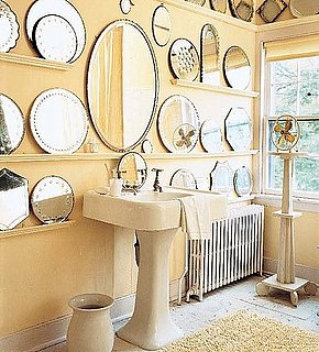 10 Ways to Create a Wall of Mirrors