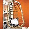 Would You Hang a Rattan Chair in Your Home?