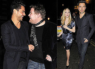 Gallery of Photos of Dominic Cooper, Amanda Seyfried and James Corden Out in London