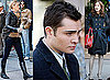 Gallery of Photos of Gossip Girl Cast Blake Lively, Ed Westwick and Leighton Meester Filming, Victoria Beckham in Gossip Girl?
