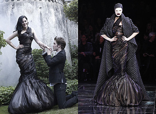 Kristen Stewart in Alexander McQueen for Harper's Bazaar US with Robert Pattinson 2009-11-05 02:50:28