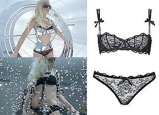 Lady Gaga in Agent Provocateur Lingerie in Love Games Video