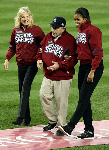 Front Page: Michelle and Jill Have a Night at the Ball Game 