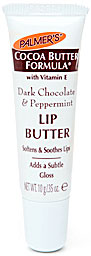 Doing Drugstore: Palmer's Dark Chocolate Peppermint Lip Butter