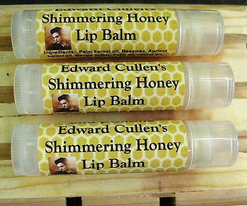 Edward Cullen's Shimmering Honey Lip Balm, $3 Edward Cullen's Shimmering Honey Lip Balm, $3