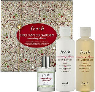 Friday Giveaway! Win a Fresh Enchanted Garden Strawberry Flowers Set  