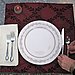 Balance out the place setting with a knife and spoon.