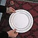 Center your dinner plate.