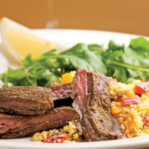 Easy Moroccan-Inspired Steak and Couscous Recipe