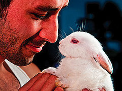 Who Can Resist Hot Guys and Baby Animals?