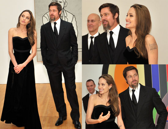 Photos of Angelina Jolie and Brad Pitt at MOCA Event Photos of Angelina Jolie and Brad Pitt at MOCA Event
