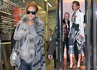 Photos of Rihanna Traveling by Eurostar in Europe