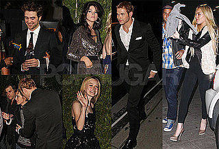 Photos of Dakota Fanning, Samantha Ronson, Robert Pattinson, Kellan Lutz, and Ashley Greene at a New Moon Party