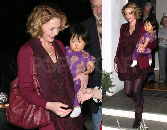 Photos of Heigl and baby Photos of Heigl and baby