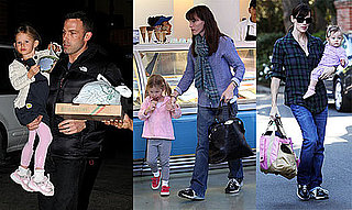 Photos of Ben Affleck, Jennifer Garner, Violet Affleck, And Seraphina Affleck in LA