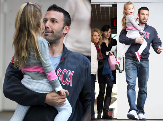 Photos of Ben Affleck, Jennifer Garner and Violet Leaving School