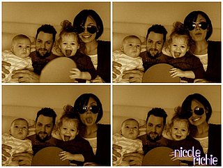 Richie-Maddens Including Sparrow and Brunette Nicole Say Hi! 
