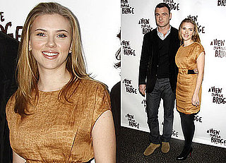Photos of Liev Schreiber And Scarlett Johansson Previewing A View From The Bridge