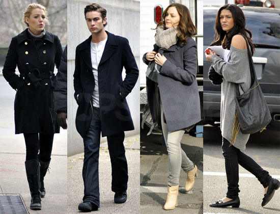 Photos on Gossip Girl Set