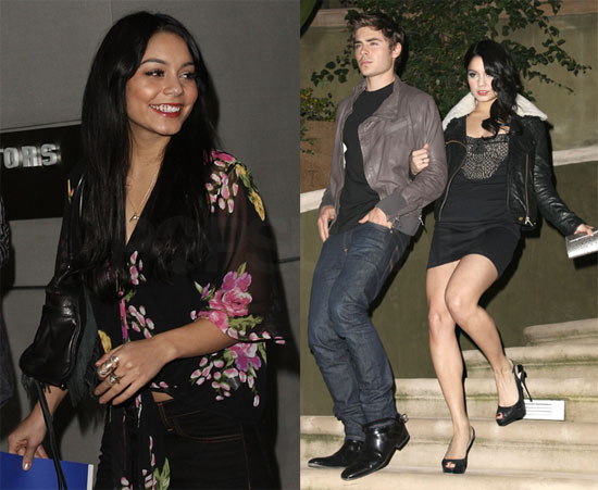 Photos of Vanessa Hudgens Out for Her Birthday with Zac Efron 2009-12-15 08:45:37