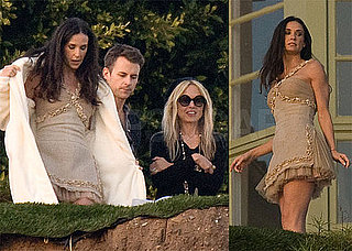 Photos of Demi Moore and Rachel Zoe at a Harper's Bazaar Photo Shoot in LA