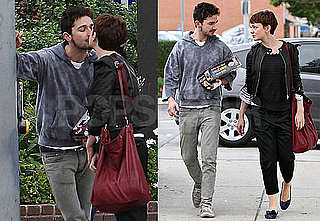 Photos of Shia LaBeouf And Carey Mulligan Shopping And Kissing in LA
