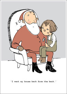 Merry Recession Christmas Cards: Would You Send Them to Friends?