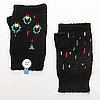 Space Invaders Fingerless Gloves From Urban Outfitters