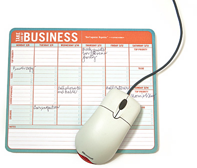 Taking Care of Business Mouse Pad