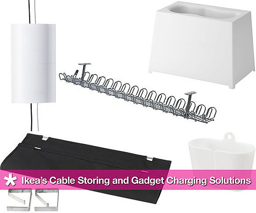 Ikea's Affordable Cable Management and Gadget Charging Solutions