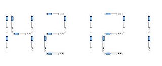 Cool Online Clock Made From Virtual Scroll Bars 