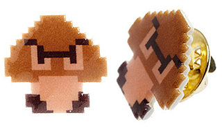 Nintendo Goomba Pin: Totally Geeky or Geek Chic?